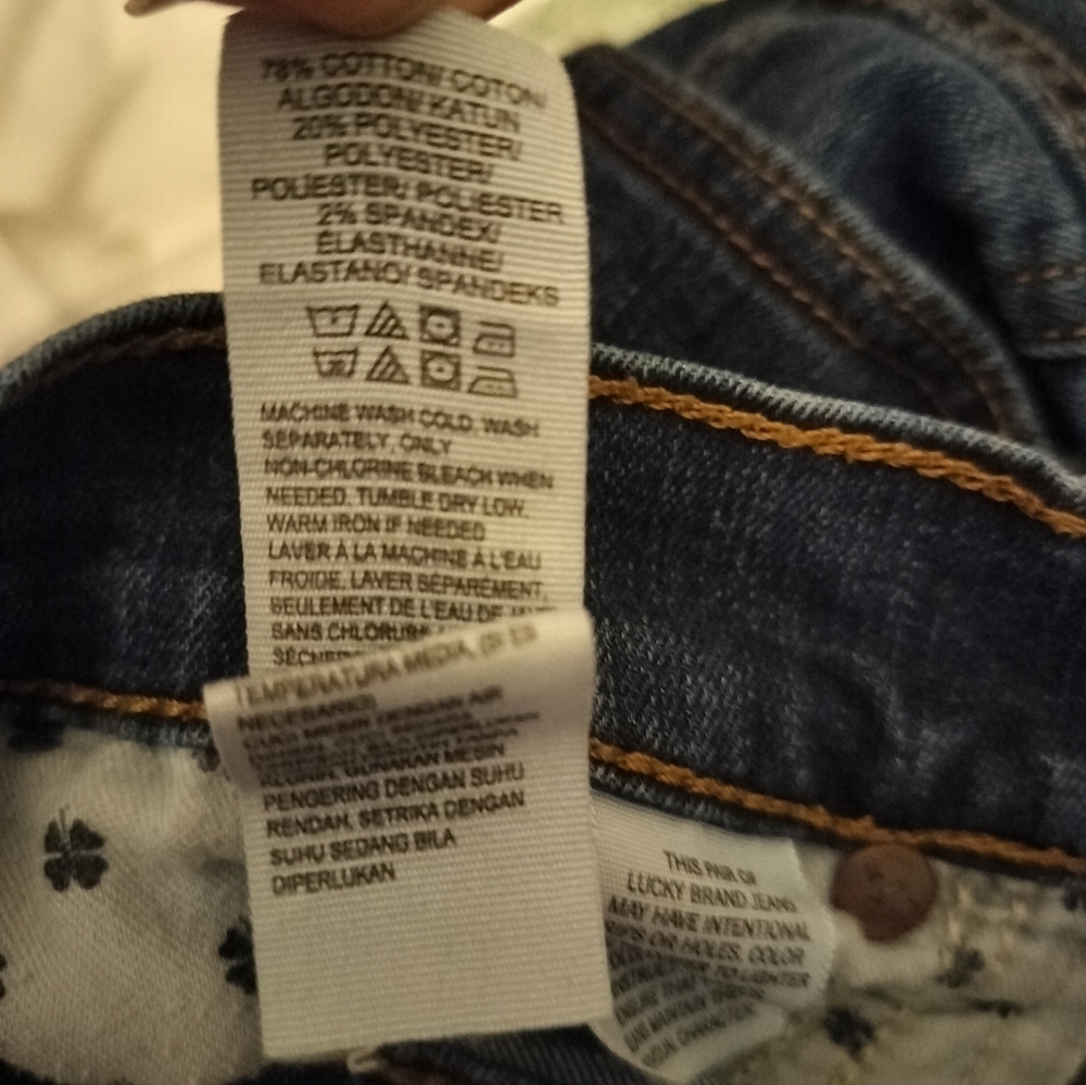 Lucky Brand 70s Style Flare Jeans Women’s 28 Boho Coastal Cowgirl - Picture 11 of 11